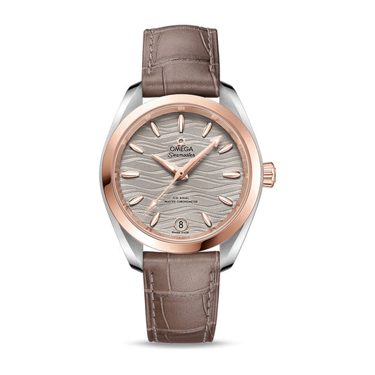 Omega Seamaster Aqua Terra 150M Watch, 34mm Grey Dial, 220.23.34.20.06.001