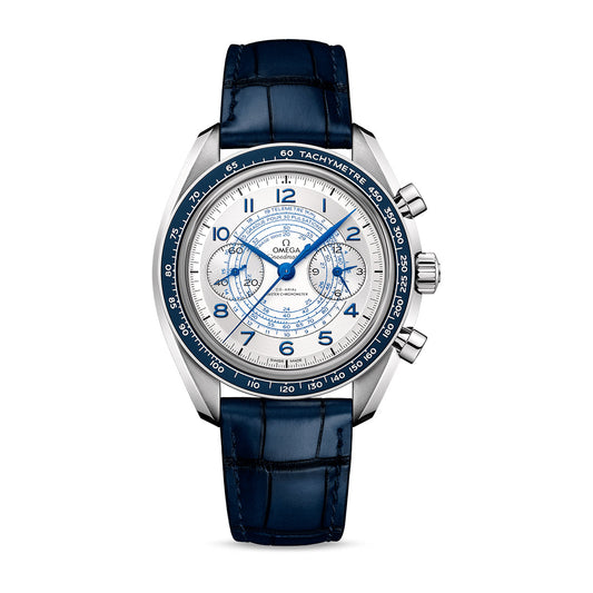 Omega Speedmaster Chronoscope Chronograph Watch, 43mm Silver Dial, 329.33.43.51.02.001