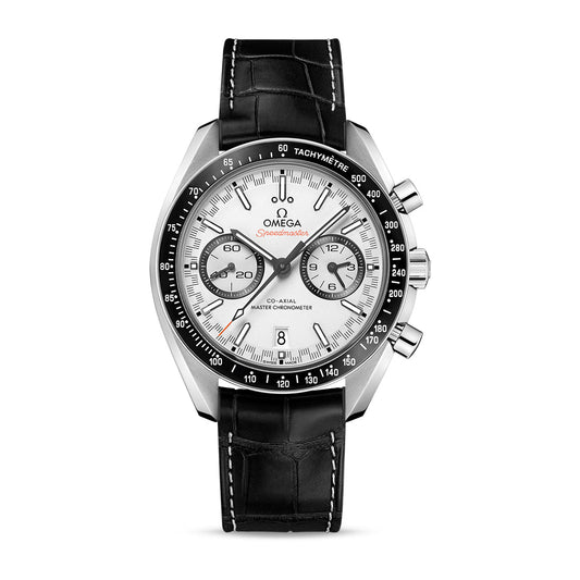 Omega Speedmaster Racing Chronograph Watch, 44mm White Dial, 329.33.44.51.04.001