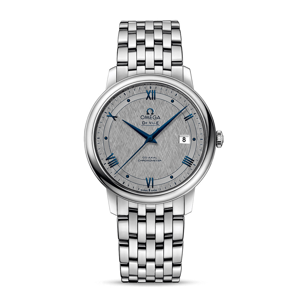 Omega De Ville Prestige Chronometer Watch, 39mm Grey Dial, 424.10.40.20.06.002