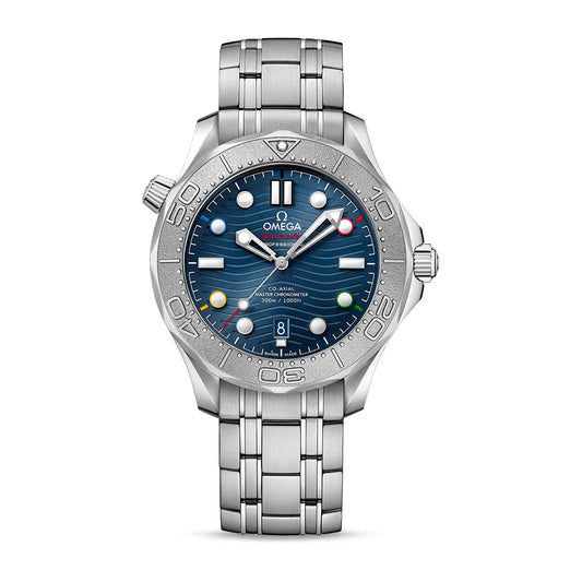 Omega Seamaster Diver 300M Watch, 42mm Blue Dial, 522.30.42.20.03.001