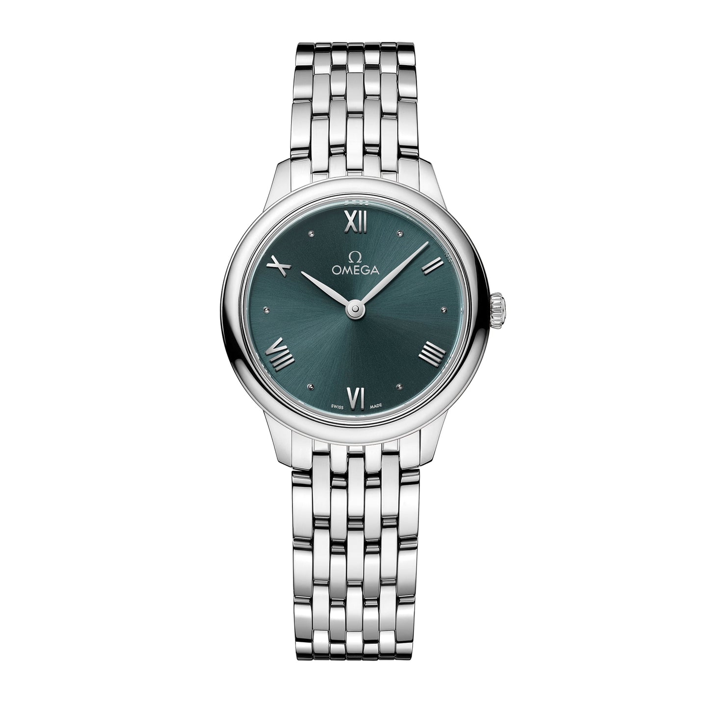 Omega De Ville Prestige Watch, 27mm Blue Dial, 434.10.28.60.10.001