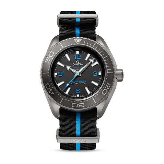 Omega Seamaster Planet Ocean 6000m Ultra Deep Watch, 45mm Black Dial, 215.92.46.21.01.001