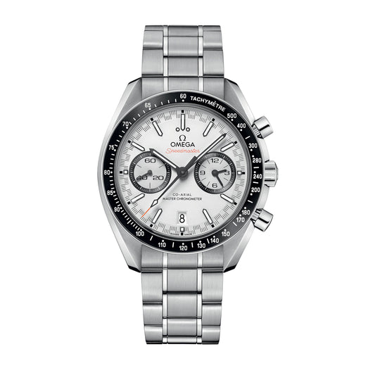 Omega Speedmaster Racing Chronograph Watch, 44mm White Dial, 329.30.44.51.04.001