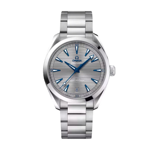 Omega Seamaster Aqua Terra 150m Watch, 41mm Gray Dial, 220.10.41.21.06.001