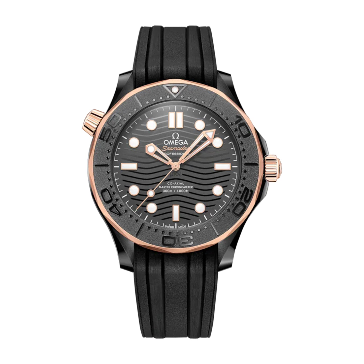 Omega Seamaster Diver 300m Watch, 43mm Black Dial, 210.62.44.20.01.001