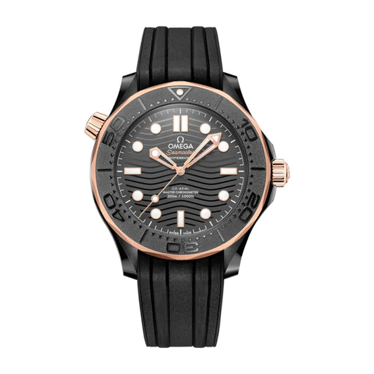 Omega Seamaster Diver 300m Watch, 43mm Black Dial, 210.62.44.20.01.001
