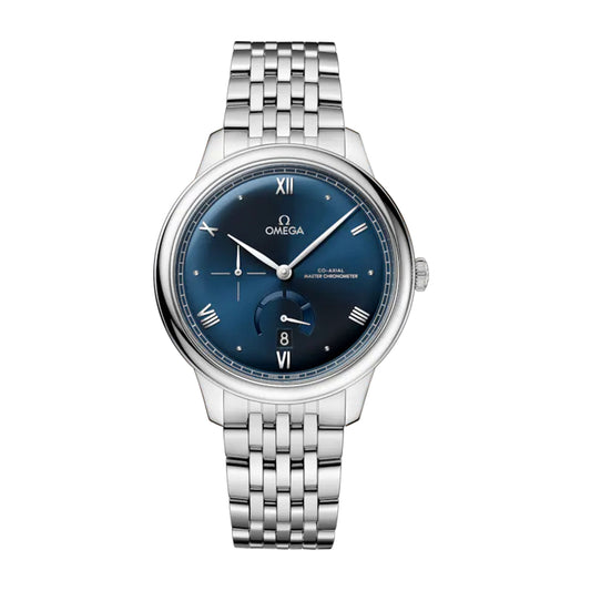 Omega De Ville Prestige Power Reserve Watch, 41mm Blue Dial, 434.10.41.21.03.002