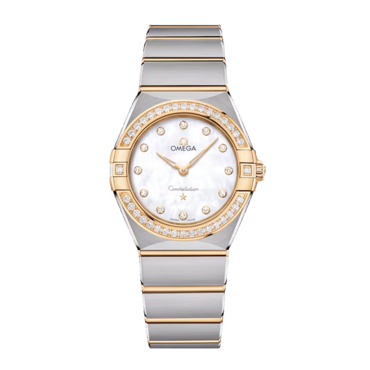 Omega Constellation Watch, 28mm Mother of Pearl Dial, 131.25.28.60.55.002
