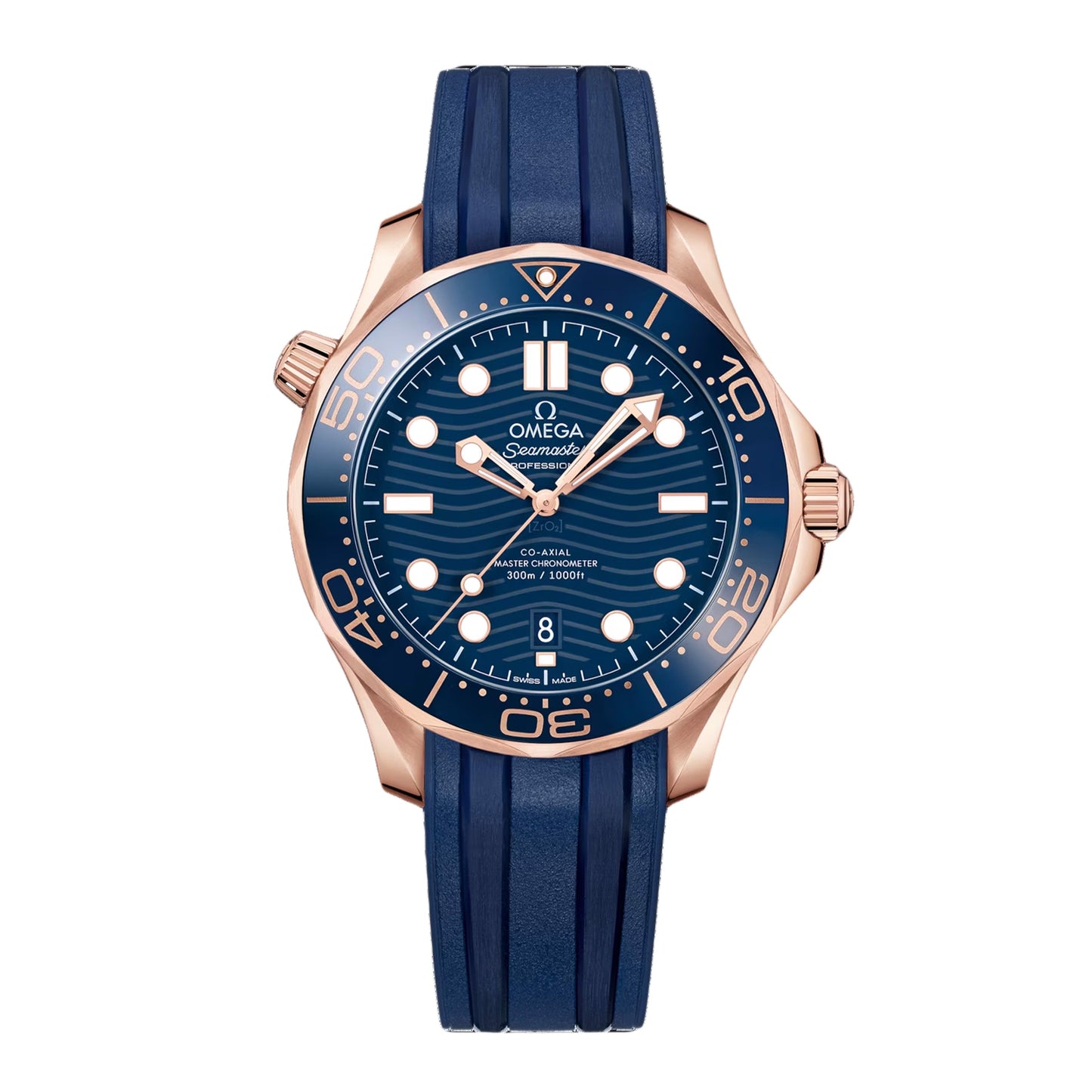 Omega Seamaster Diver 300m Watch, 42mm Blue Dial, 210.62.42.20.03.001
