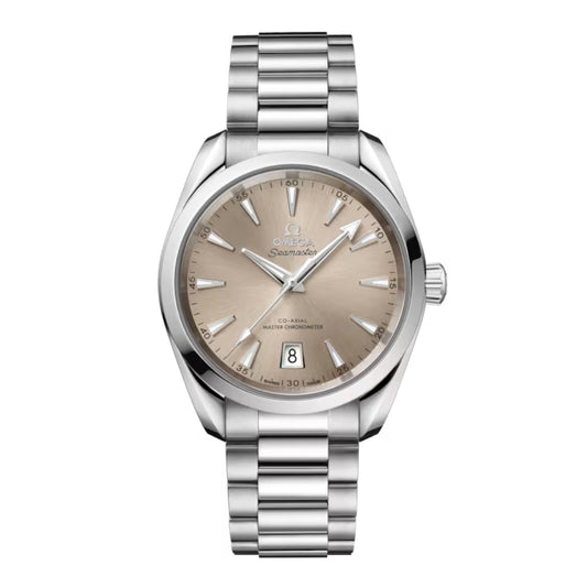 Omega Seamaster Aqua Terra Watch, 34mm Ivory Dial, 220.10.38.20.09.001