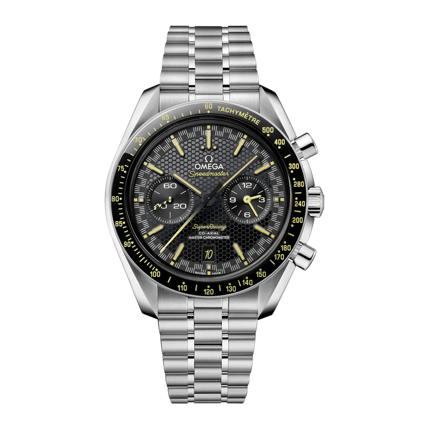 Omega Speedmaster Super Racing Watch, 44mm Black Honeycomb Dial, 329.30.44.51.01.003