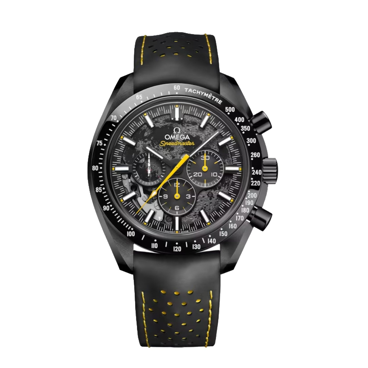 Omega Speedmaster Dark Side of the Moon Apollo 8 Watch, 44.25mm Skeleton Dial, 310.92.44.50.01.001