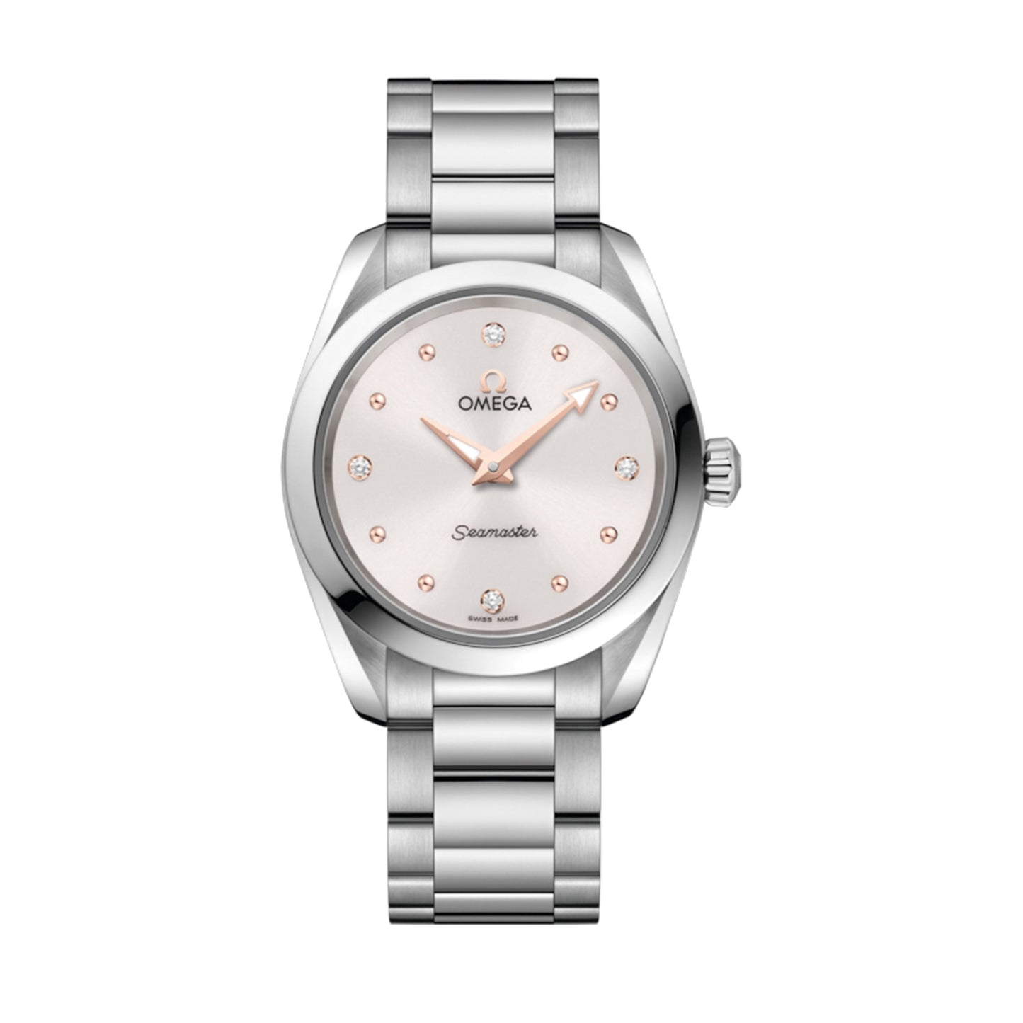 Omega Seamaster Aqua Terra 150M Watch, 28mm White Dial, 220.10.28.60.54.001