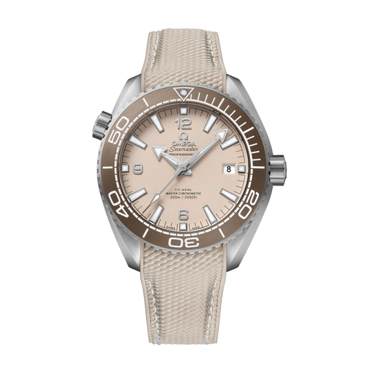 Omega Seamaster Planet Ocean 600M Watch, 44mm Tan Dial, 215.32.44.21.09.001