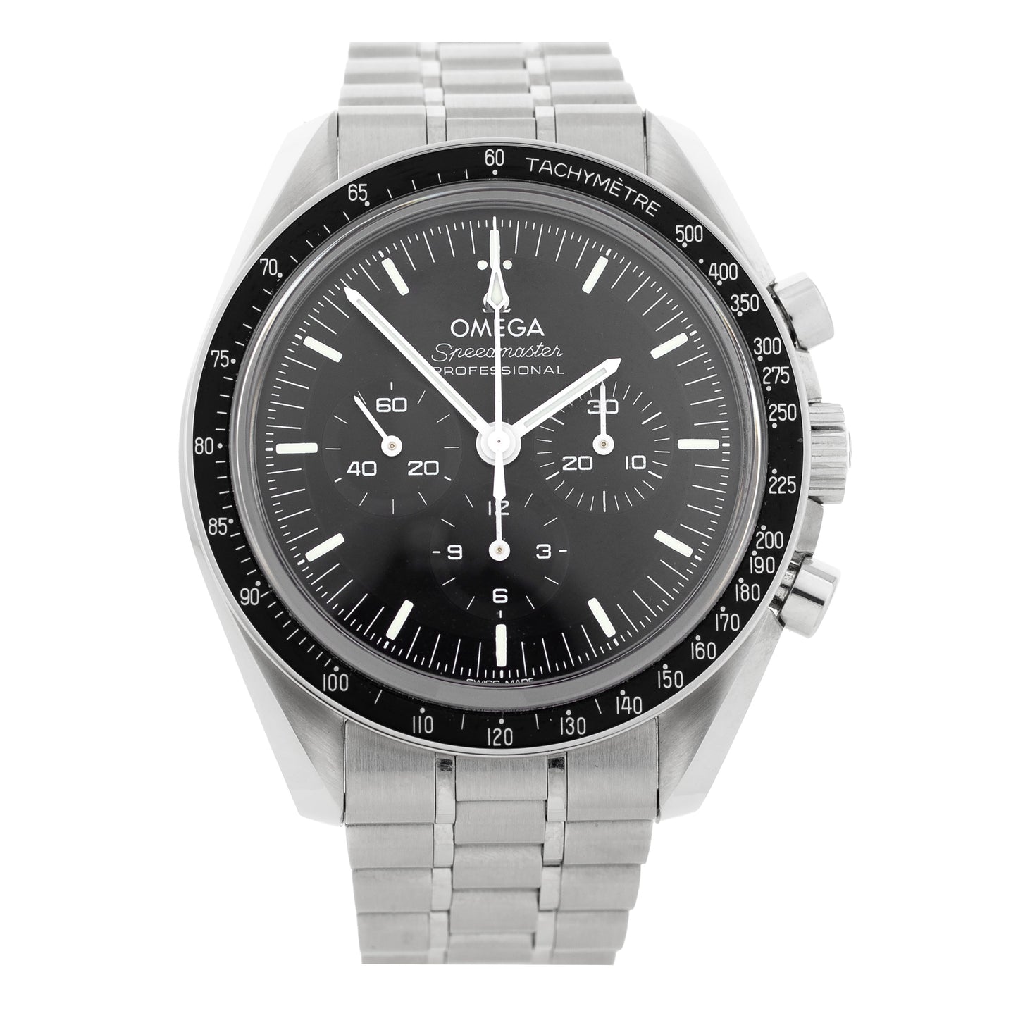 Omega Speedmaster Moonwatch Professional Stainless Steel Black Dial 42mm 310.30.42.50.01.002 Full Set
