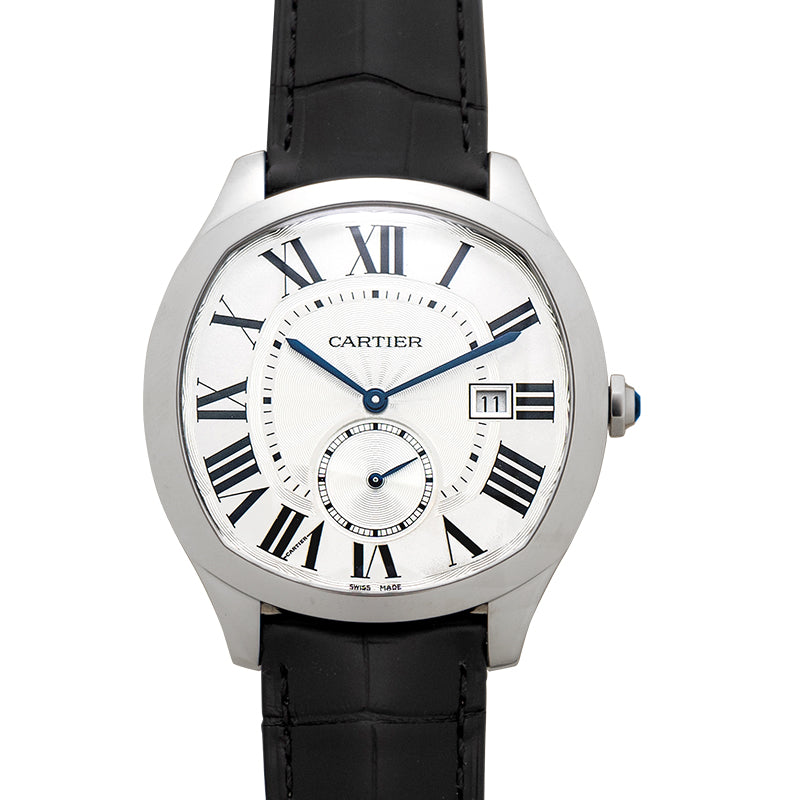 Drive de Cartier  Automatic Silver Dial Stainless Steel Men's Watch