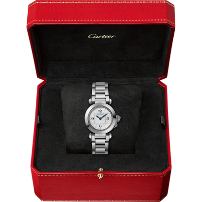 Pasha de Cartier Steel 30mm Watch WSPA0021