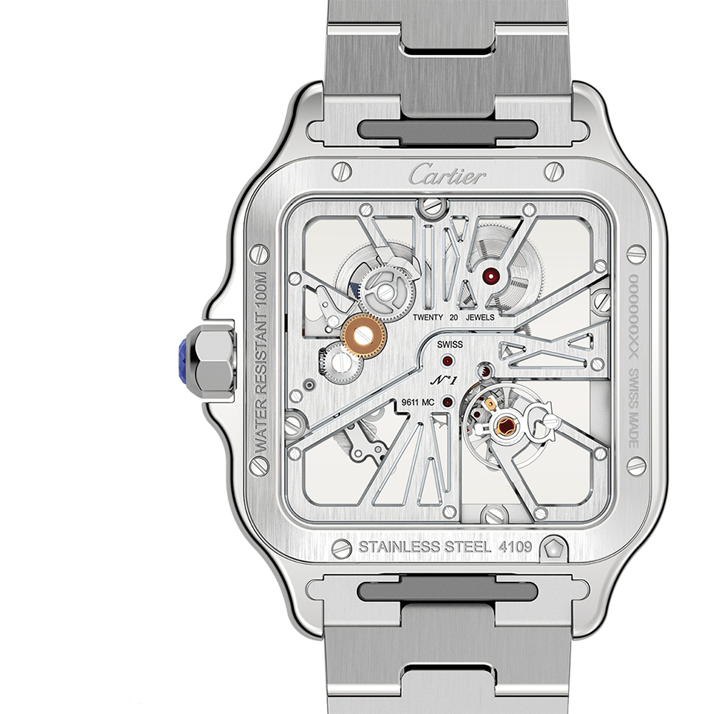 Cartier Santos de Cartier Skeleton WHSA0015