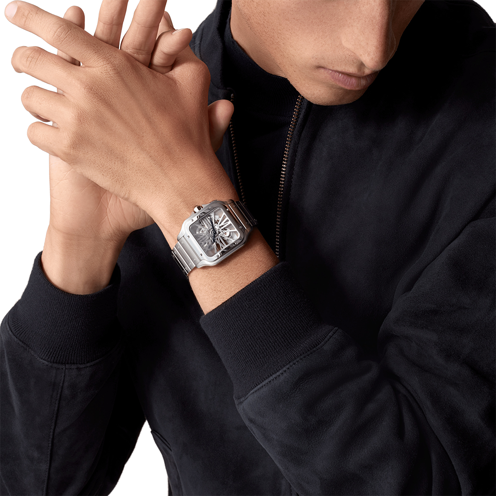 Cartier Santos de Cartier Skeleton WHSA0015