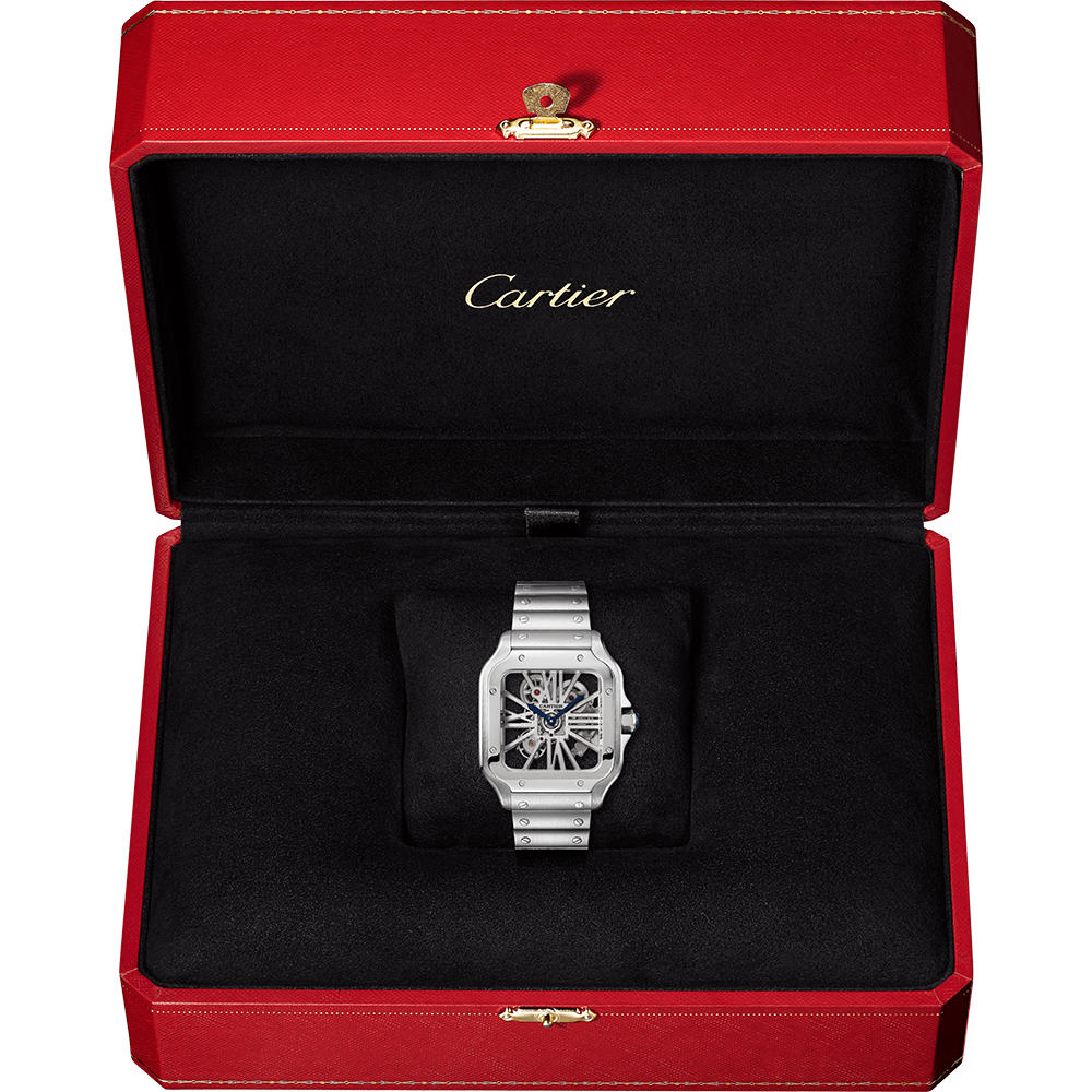 Cartier Santos de Cartier Skeleton WHSA0015