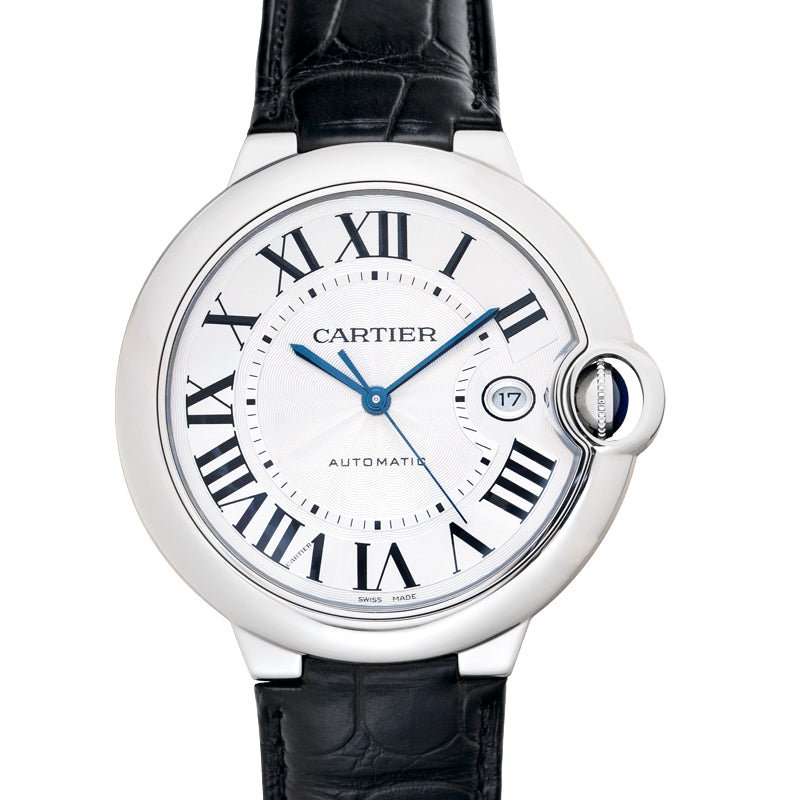 Ballon Bleu de Cartier Automatic Silver Dial Stainless Steel Men's Watch