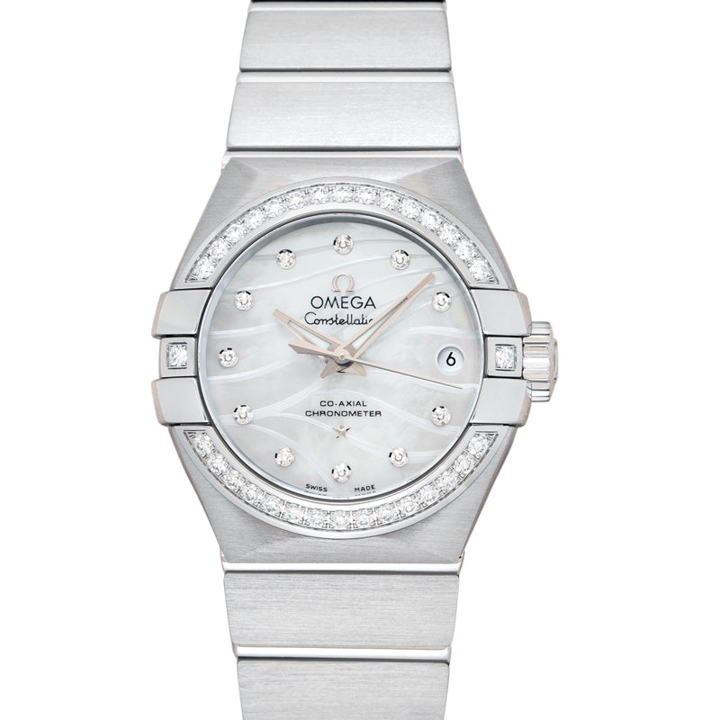 Constellation Automatic Mother of pearl Dial Stainless Steel Ladies Watch
