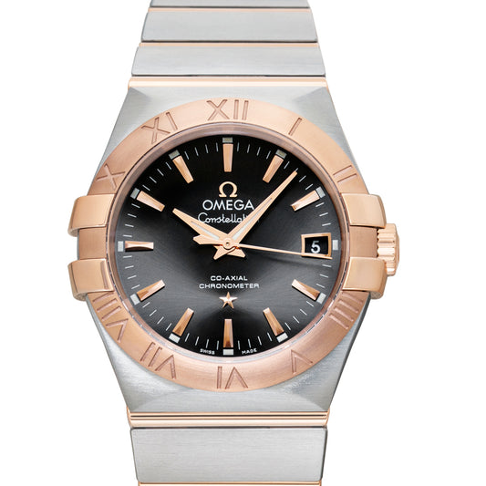 Constellation Automatic Grey Dial Stainless Steel Men's Watch