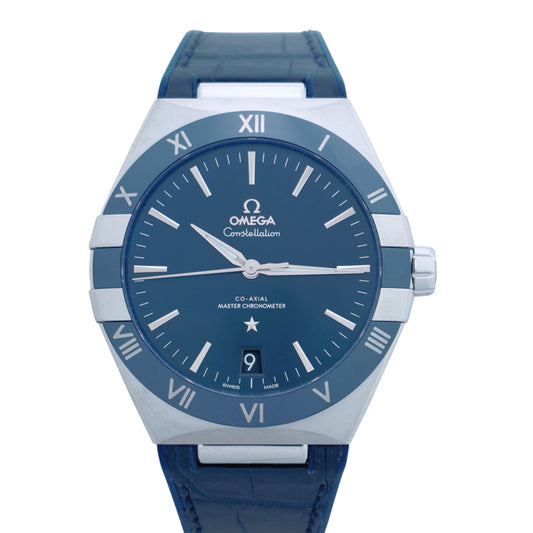 Constellation Automatic Chronometer Blue Dial Men's Watch