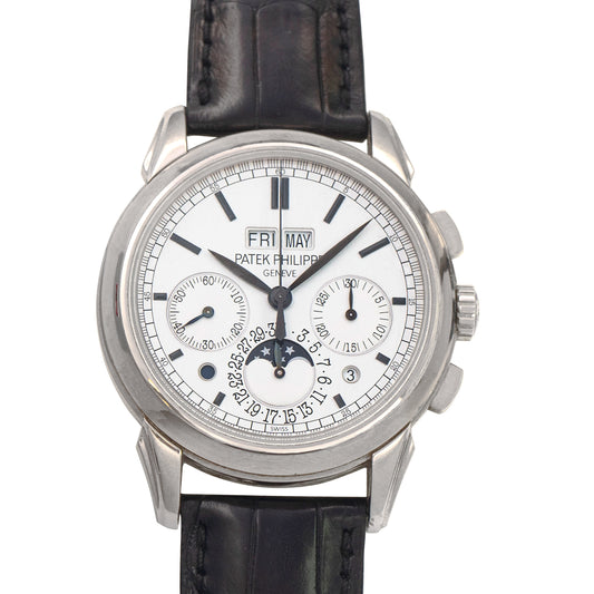 Complications Automatic Silver Dial 18kt White Gold Men's Watch