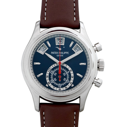 Complications Automatic Blue Dial 18kt White Gold Men's Watch