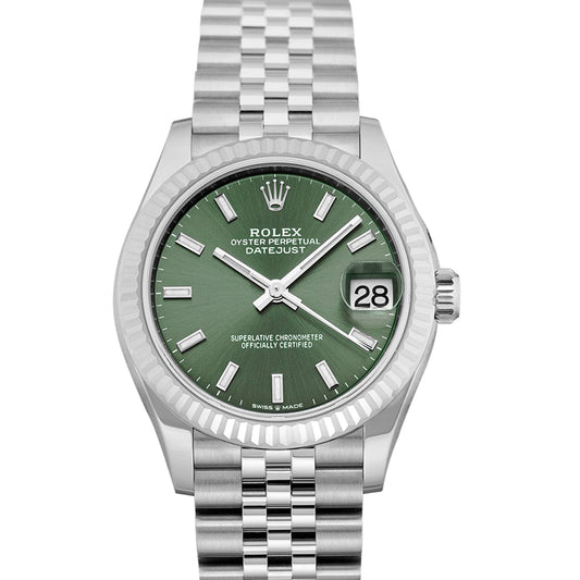 Oyster Perpetual Automatic Green Dial None Ladies Watch