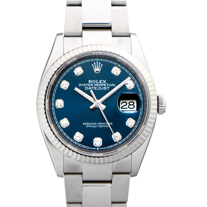 Classic watches Automatic Blue Dial Stainless Steel Unisex Watch