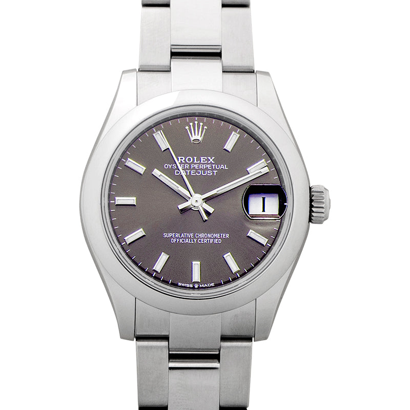 Datejust 31 Automatic Dark Grey Dial Ladies Watch
