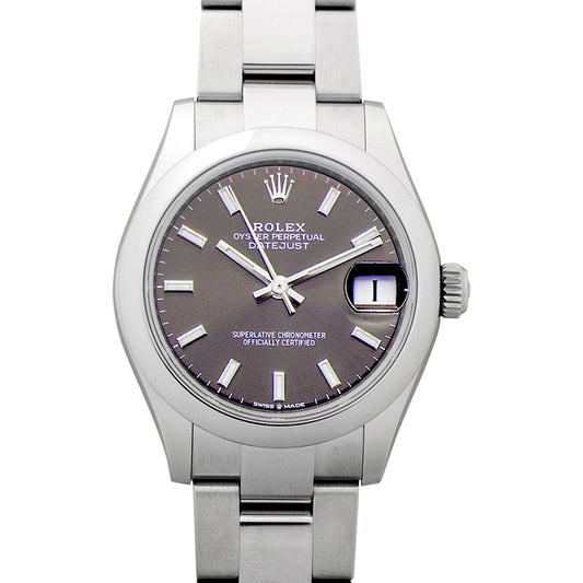 Datejust 31 Automatic Dark Grey Dial Ladies Watch