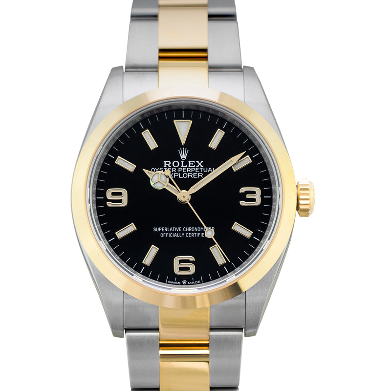 Explorer Automatic Chronometer Black Dial Men's Watch