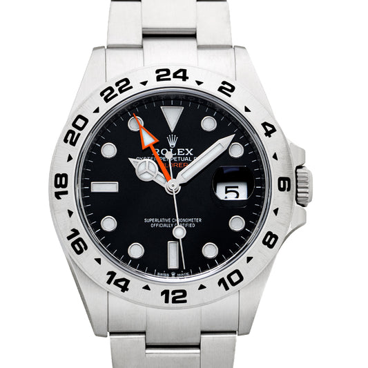 Explorer II Automatic Black Dial Stainless Steel Men's Watch