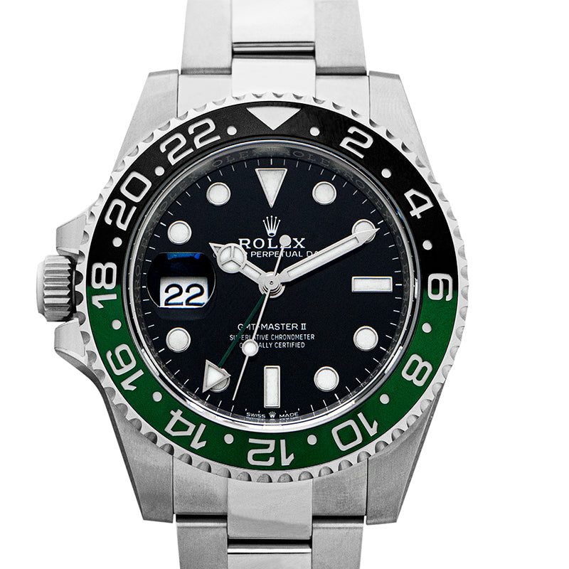 GMT Master II Automatic Black Dial Stainless Steel Men's Watch