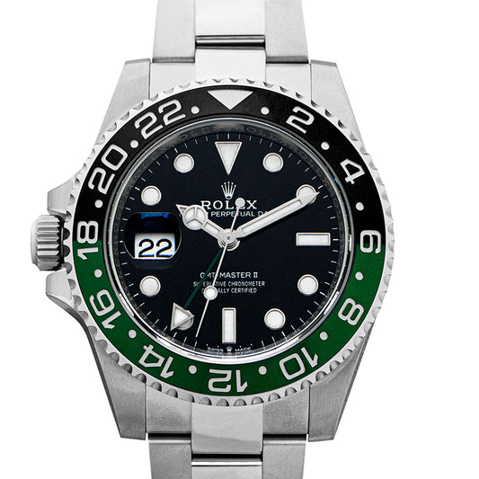 GMT Master II Automatic Black Dial Stainless Steel Men's Watch