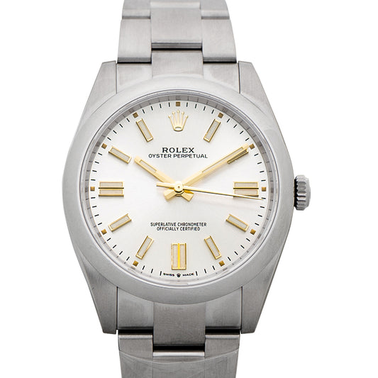 Oyster Perpetual 41 Automatic Silver Dial Men's Watch