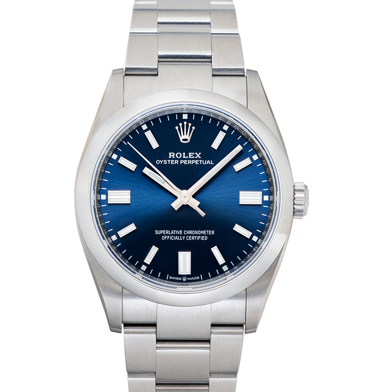 Oyster Perpetual Automatic Blue Dial Unisex Watch
