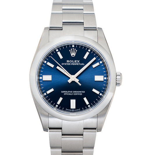 Oyster Perpetual Automatic Blue Dial Unisex Watch