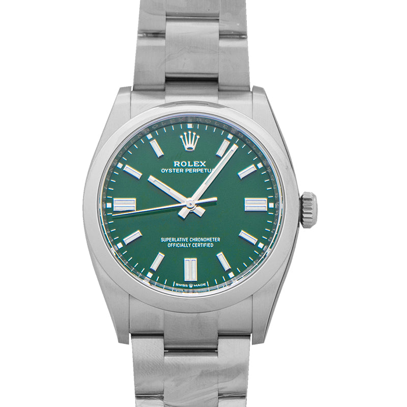 Oyster Perpetual 36 Automatic Green Dial Watch