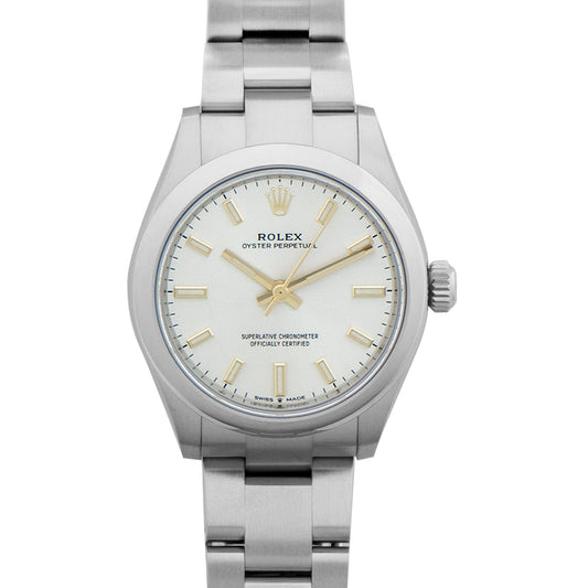 Oyster Perpetual 31 Stainless Steel Automatic Silver Dial Ladies Watch