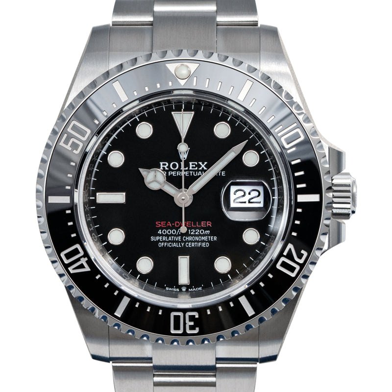 Oyster Perpetual Sea-Dweller 43mm Ceramic Bezel Stainless Steel Men's Watch 126600BKSO
