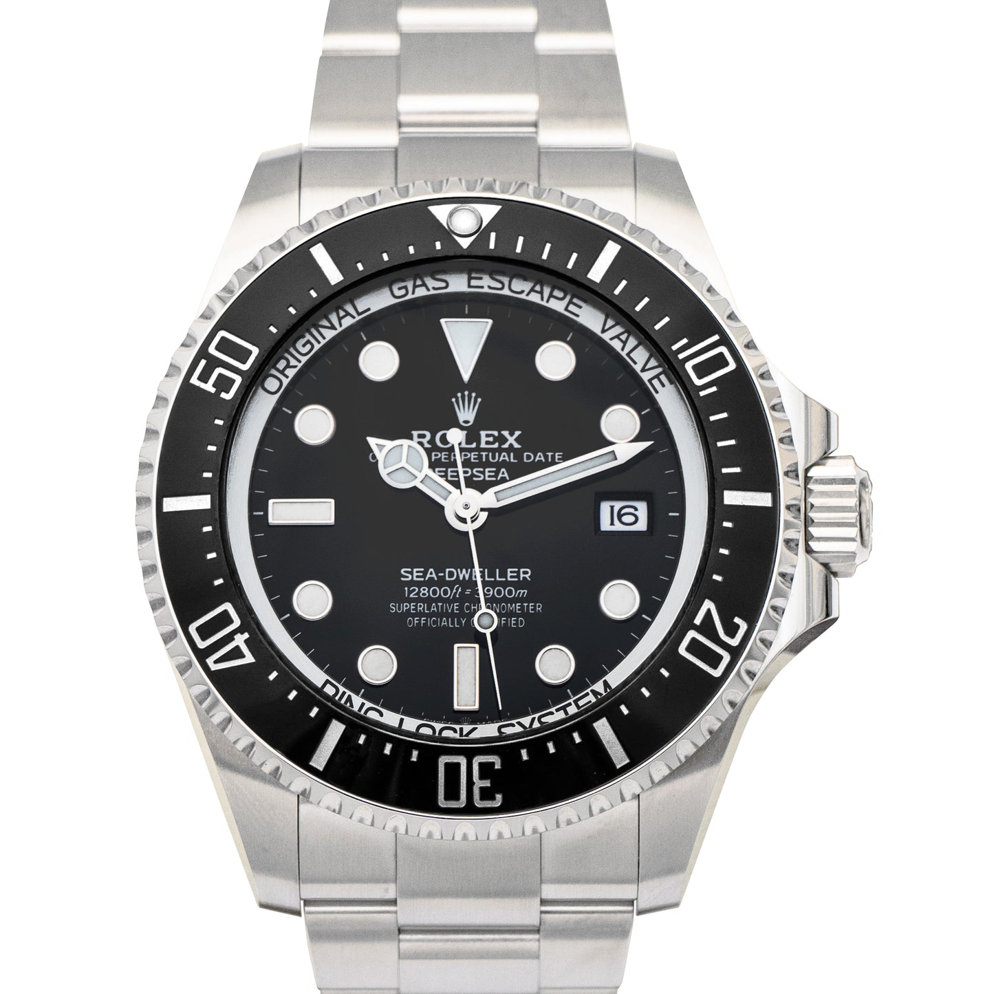 Sea Dweller Automatic Black Dial Stainless Steel Men's Watch