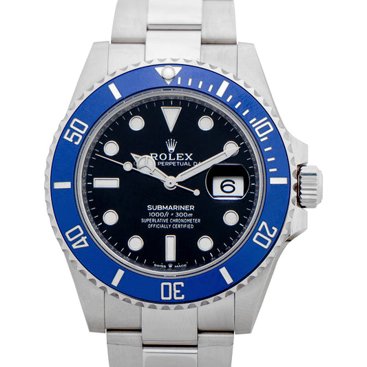 Submariner Automatic Black Dial Blue Bezel Chronometer Men's Watch