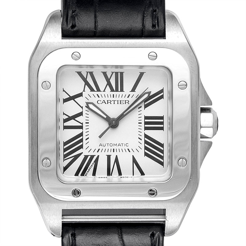 Santos de Cartier 36mm Automatic Mother of pearl Dial Stainless Steel Unisex Watch