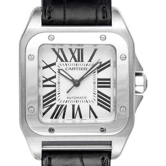 Santos de Cartier 36mm Automatic Mother of pearl Dial Stainless Steel Unisex Watch