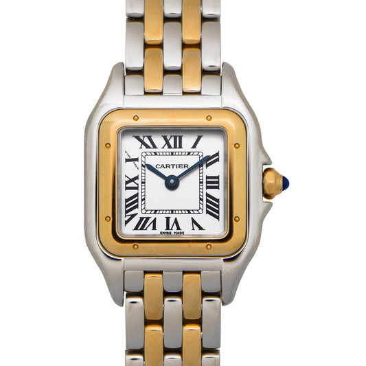 Panthère de Cartier 22mm Quartz Silver Dial Stainless Steel Ladies Watch